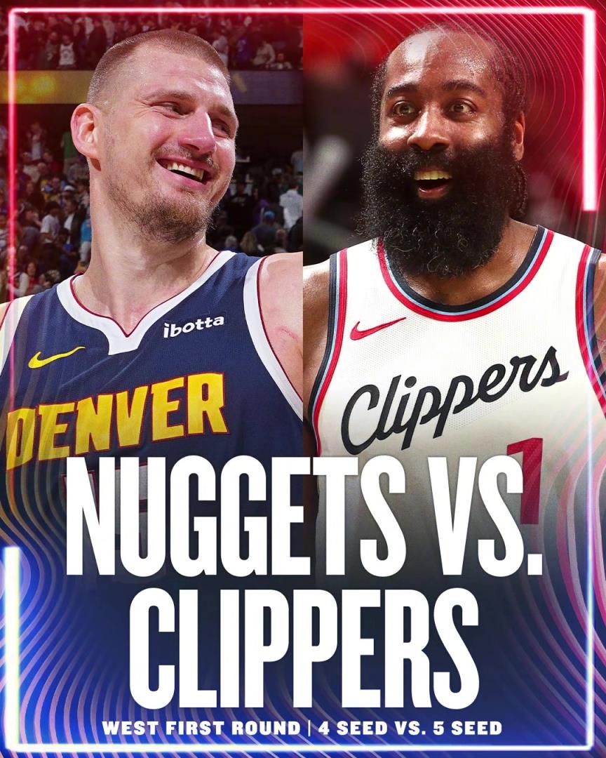 帶隊的神！哈登率快船鎖定西部第5，生涯從未缺席過季后賽！